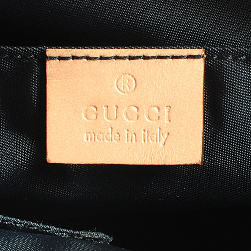 Canvas Web Signature Tote Blue
