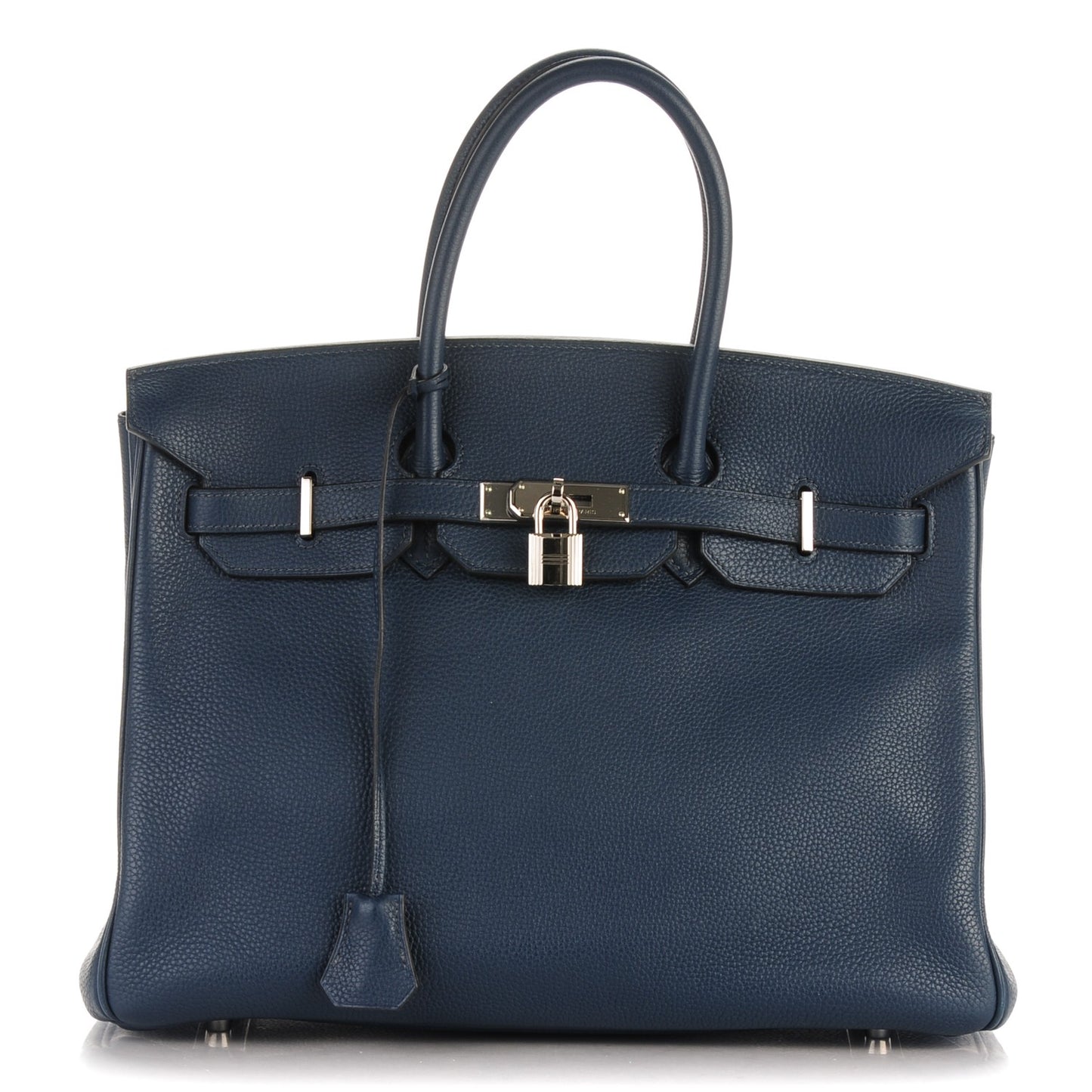 Taurillon Clemence Birkin 35 Bleu De Prusse