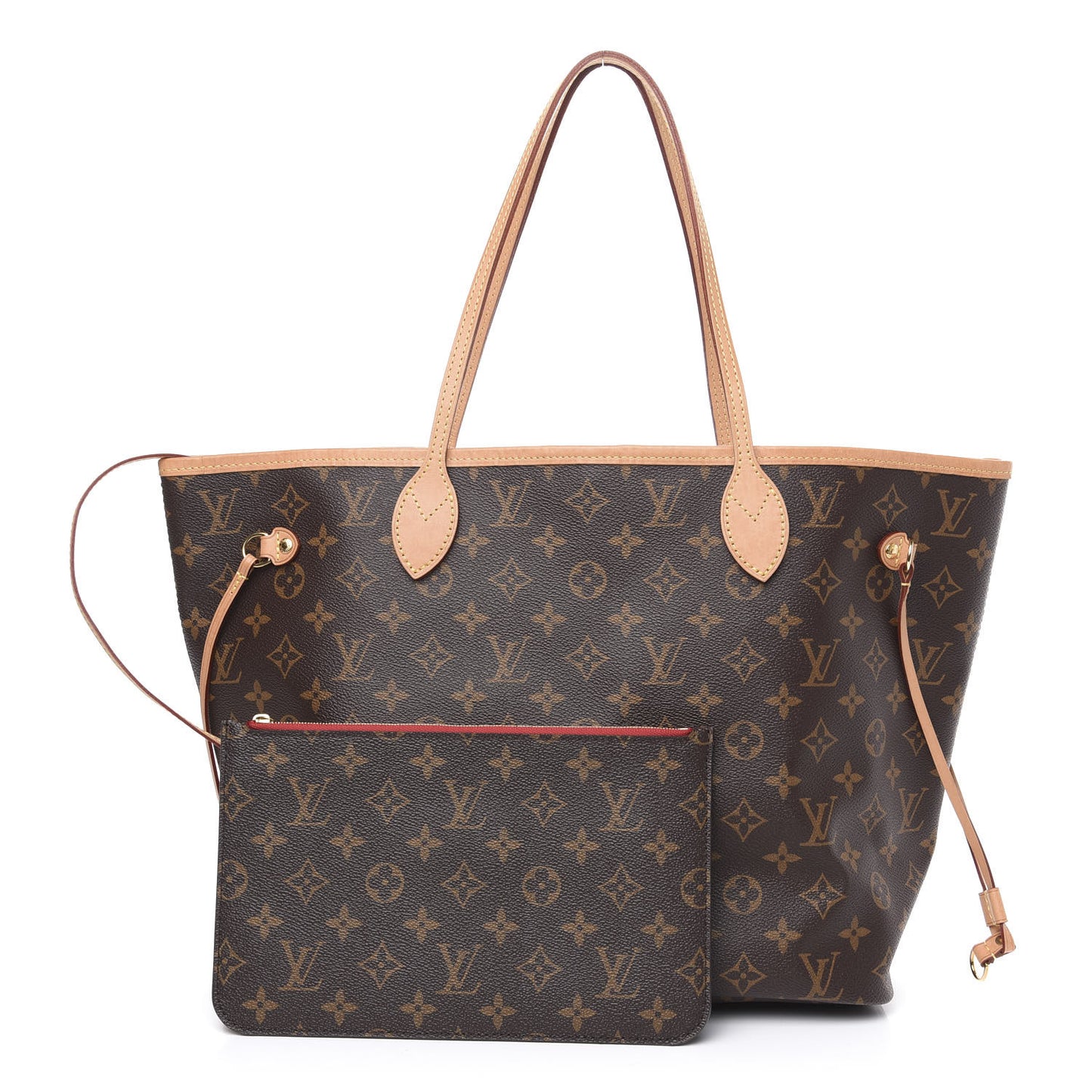 Monogram Neo Neverfull MM Cherry