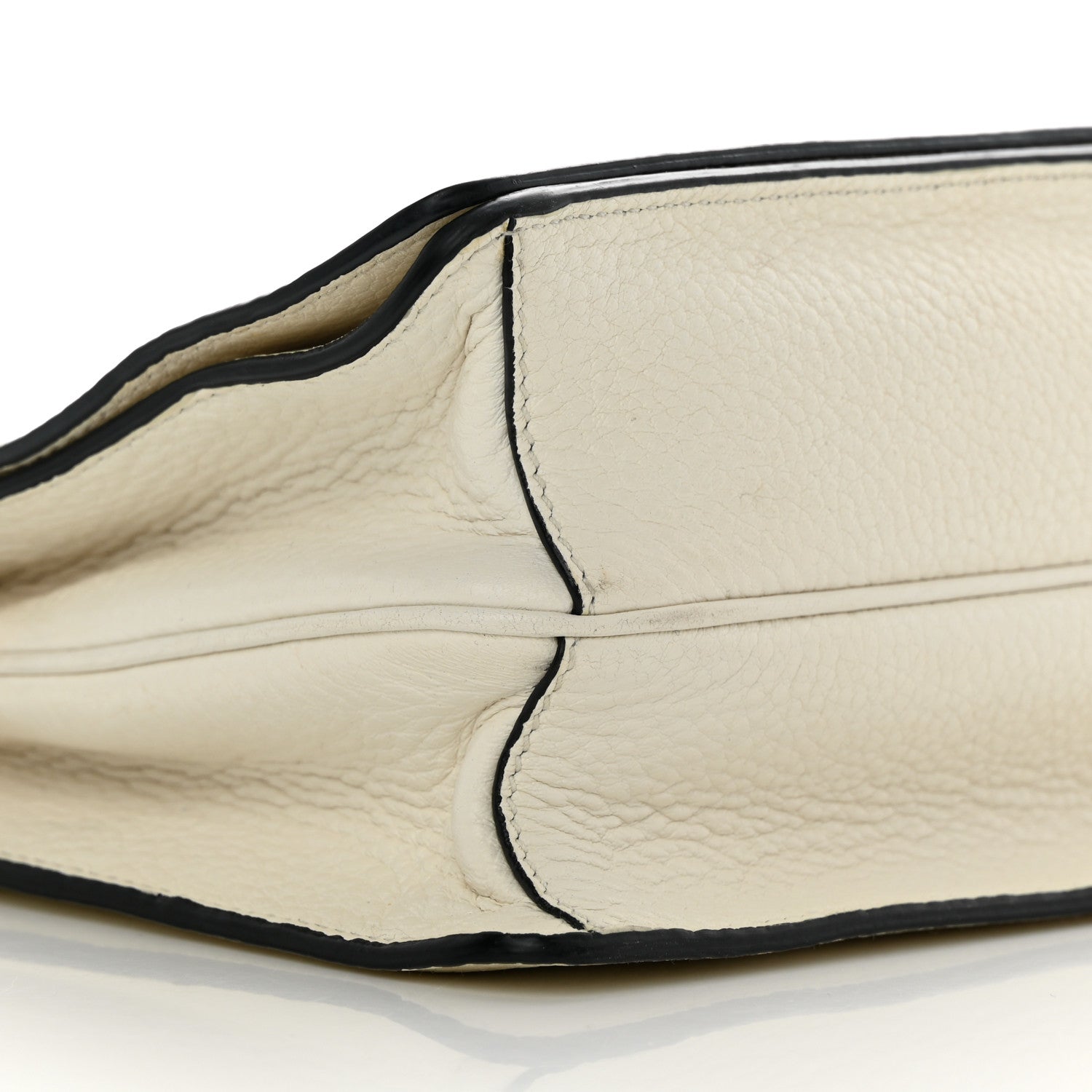 Prada Vitello Daino Crossbody Flap White 10 of 17