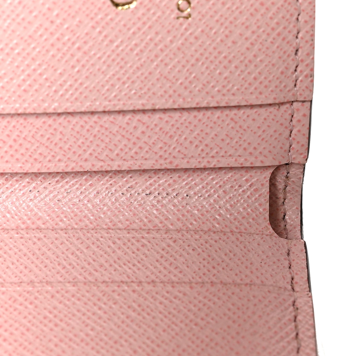 Monogram Zoe Wallet Rose Ballerine