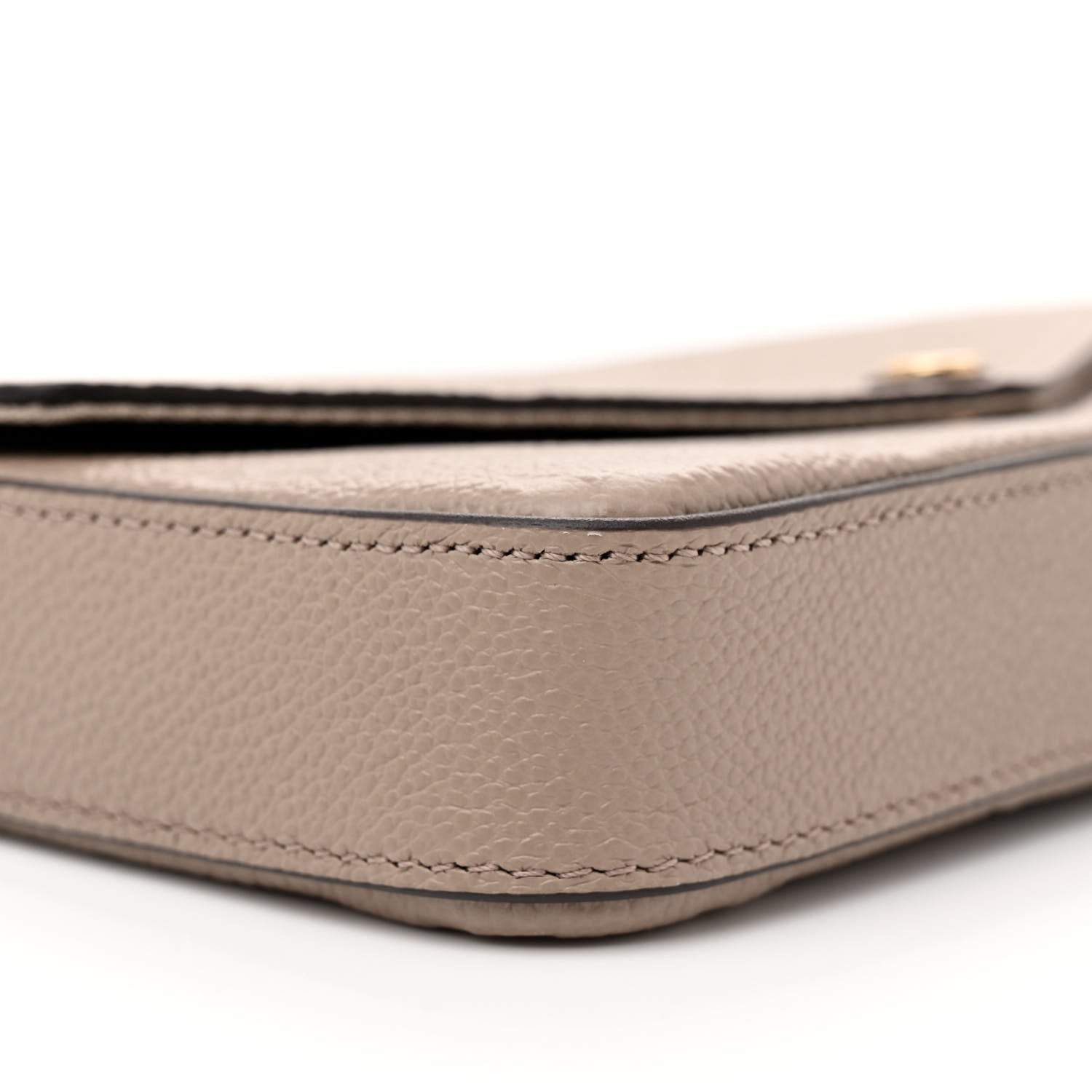 Louis Vuitton Empreinte Pochette Felicie Chain Wallet Tourterelle 9 of 11