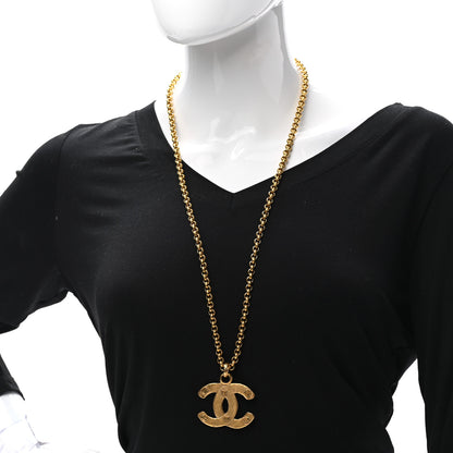 Chanel Chain CC Long Necklace Gold 2 of 6