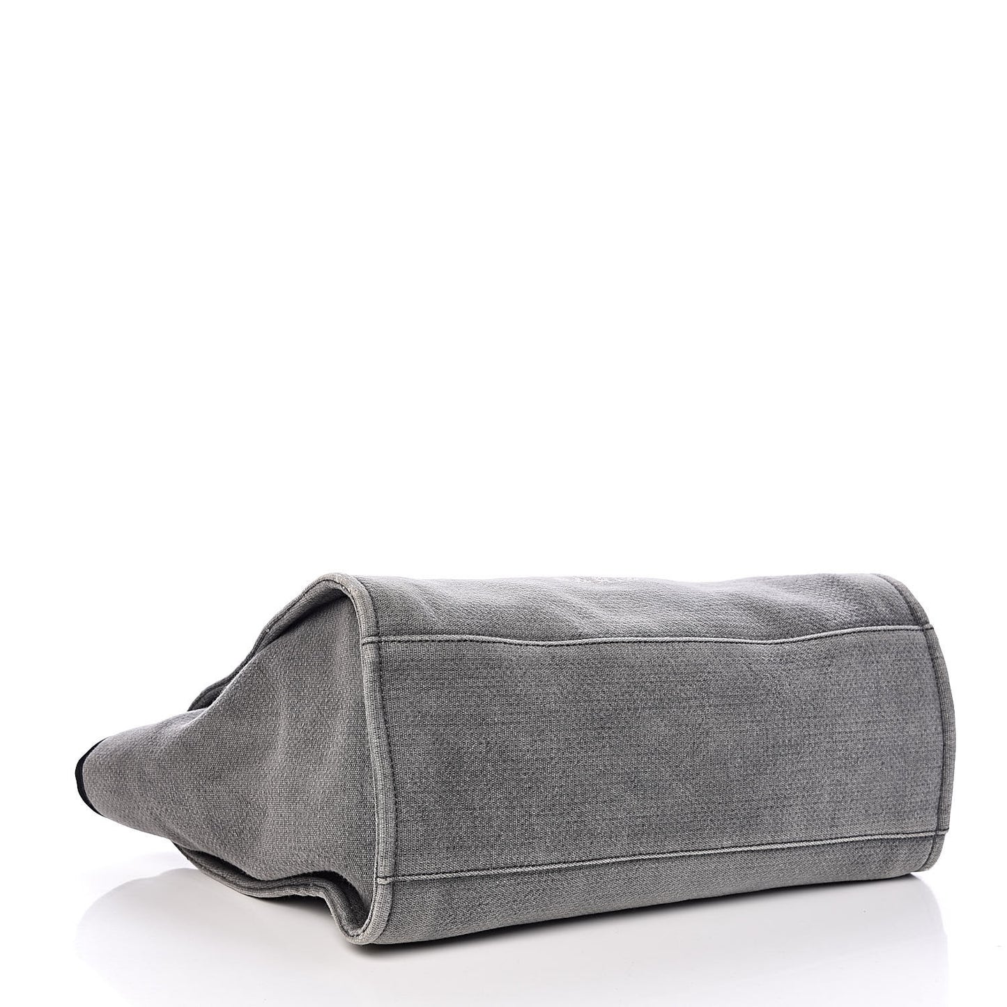 Canvas Large Deauville Tote Grey
