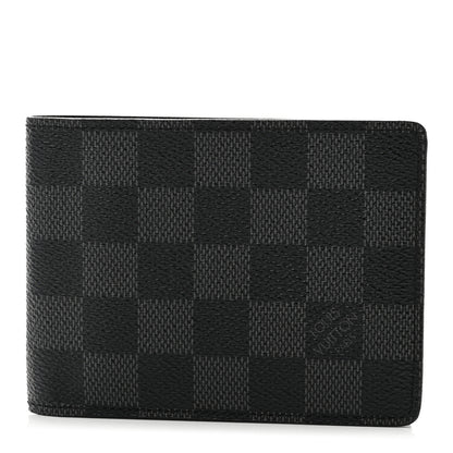 Louis Vuitton Damier Graphite Multiple Mens Wallet 1 of 7