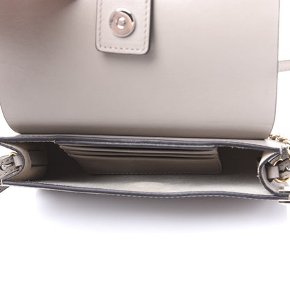 Chloe Suede Calfskin Mini Faye Shoulder Bag Motty Grey 4 of 10