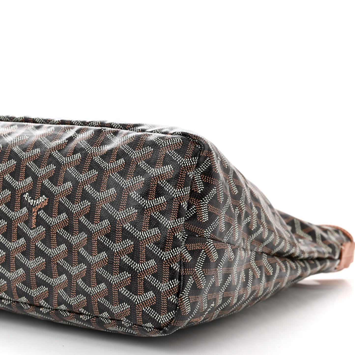Goyardine Boheme Hobo Black Gold