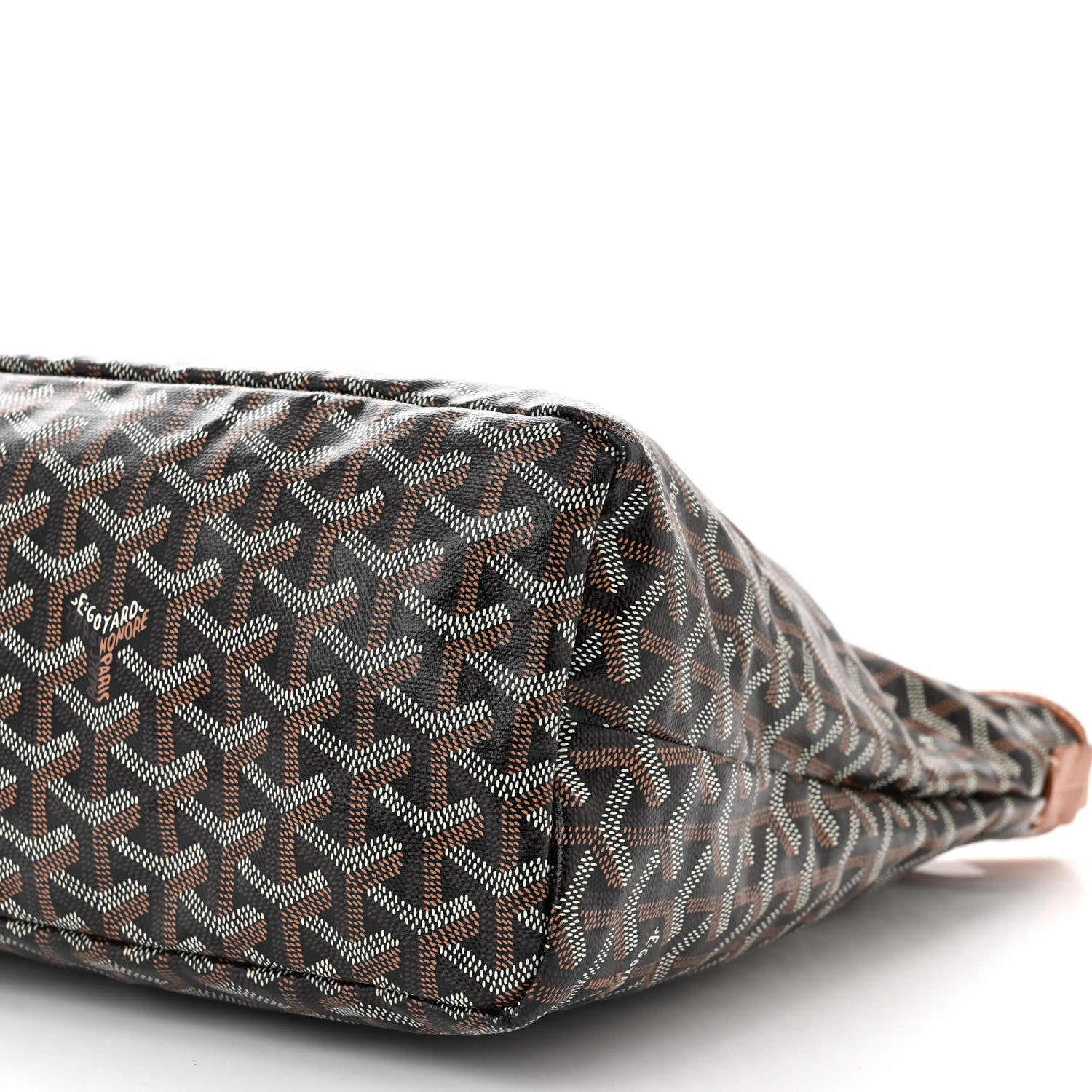Goyard Goyardine Boheme Hobo Black Gold 11 of 12