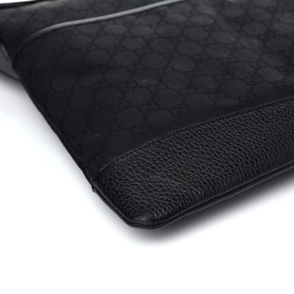 Gucci Nylon Monogram Messenger Bag Black 13 of 23