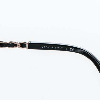 Chanel Lambskin Square Chain Sunglasses 5210-Q Black 6 of 6