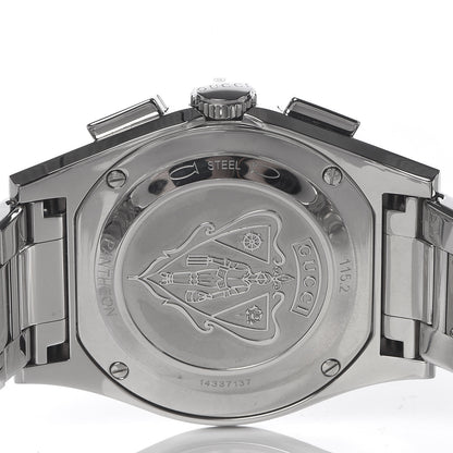 Gucci Stainless Steel 40mm Pantheon Chronograph Quartz Watch Black 5 of 11