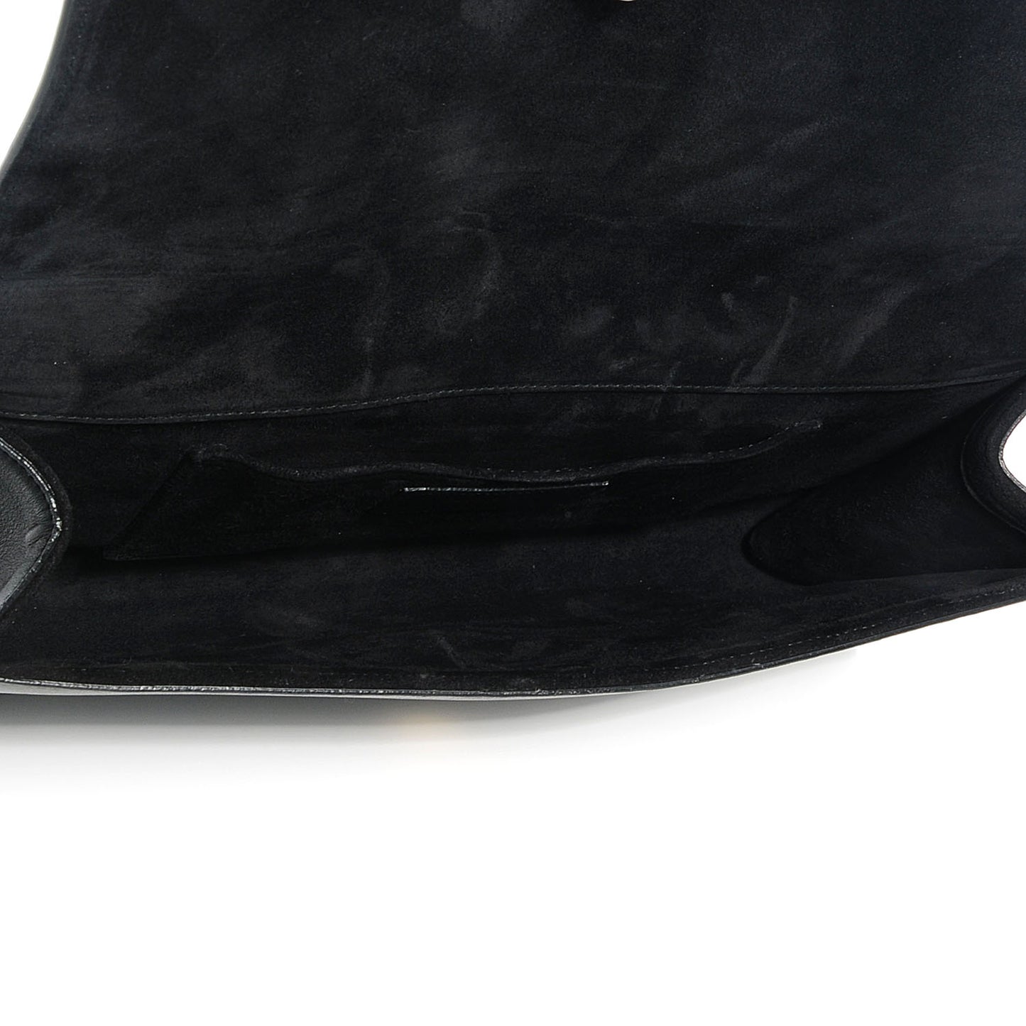 Calfskin Classic Y Clutch Black