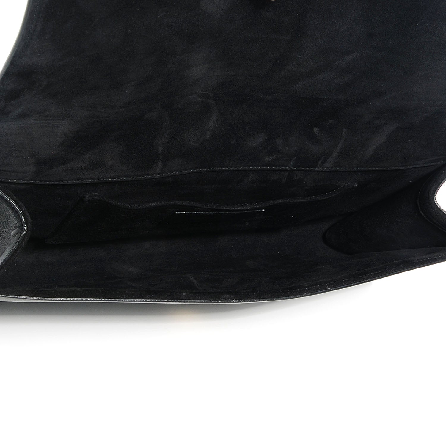Saint Laurent Calfskin Classic Y Clutch Black 4 of 7