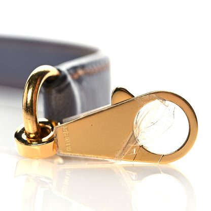 Hermes Ostrich Horseshoe Kelly Sellier 28 Terre Cuite Gris Agate 32 of 39