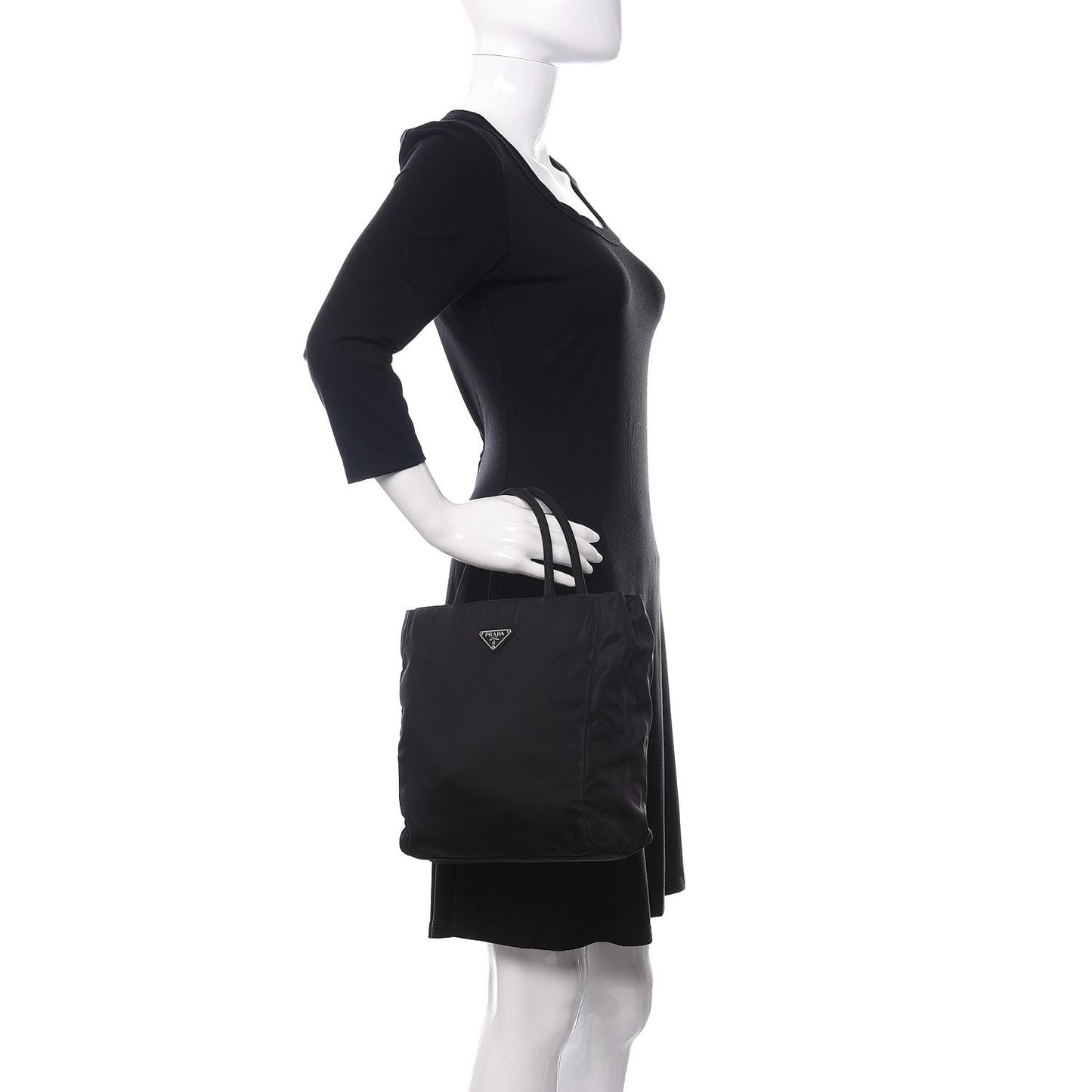 Tessuto Nylon Tote Black