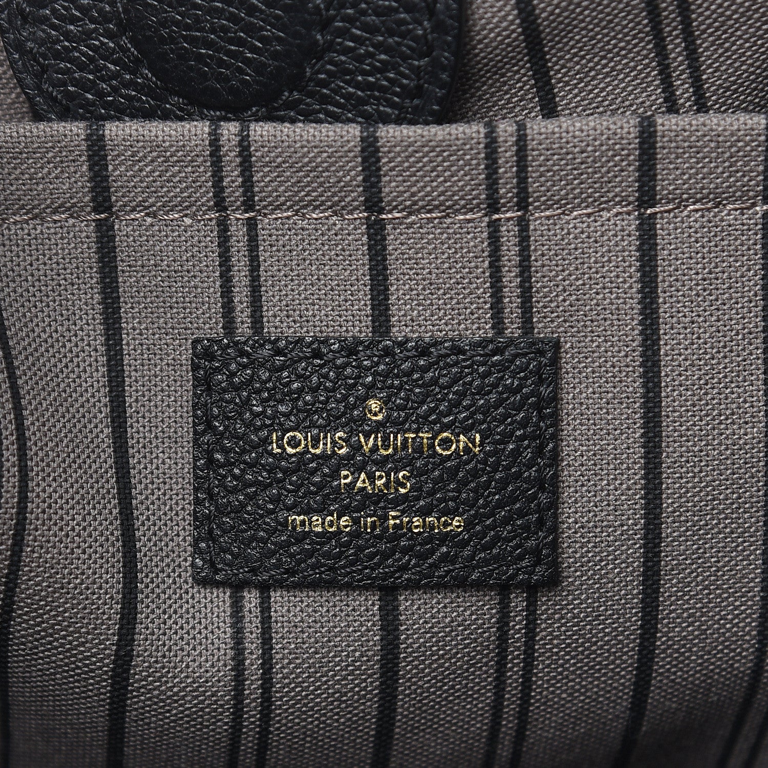 Louis Vuitton Empreinte Mazarine MM Black 6 of 9