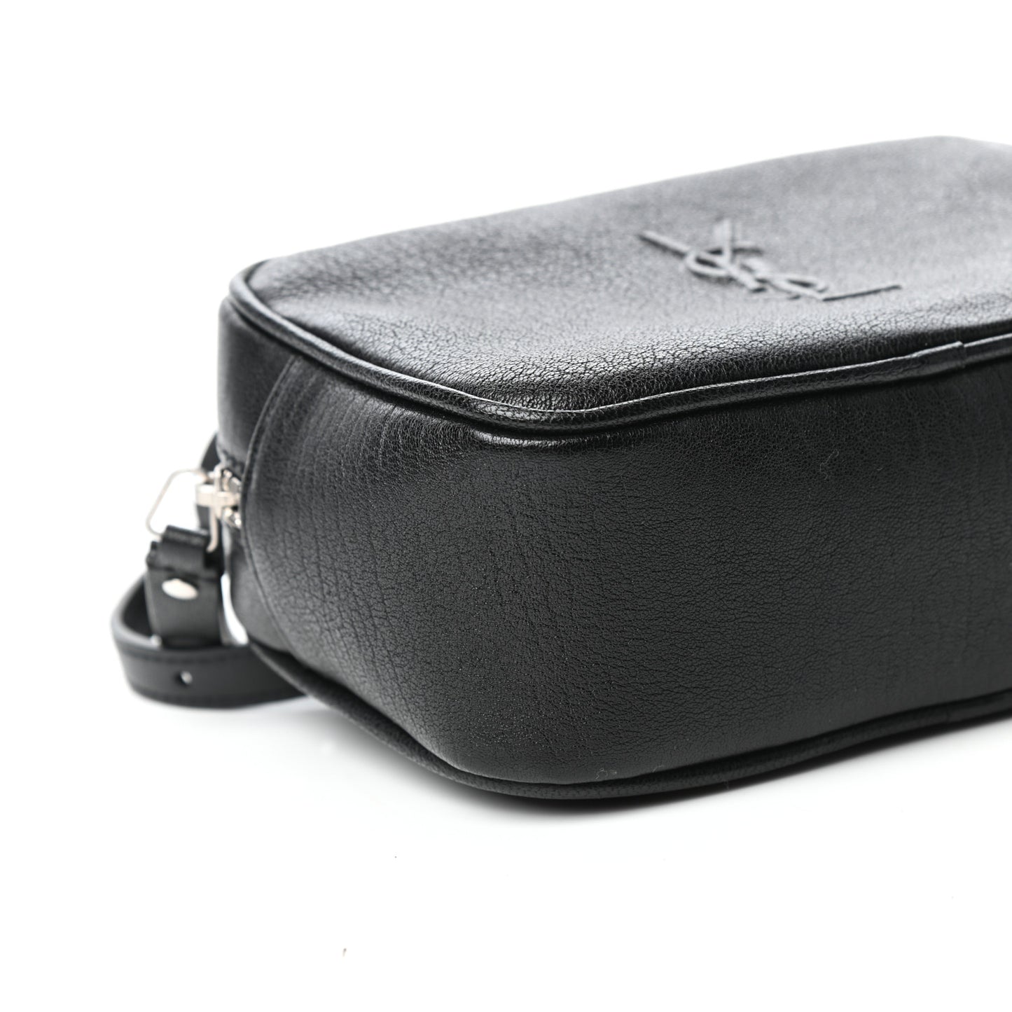 Lambskin Monogram Lou Belt Bag Black