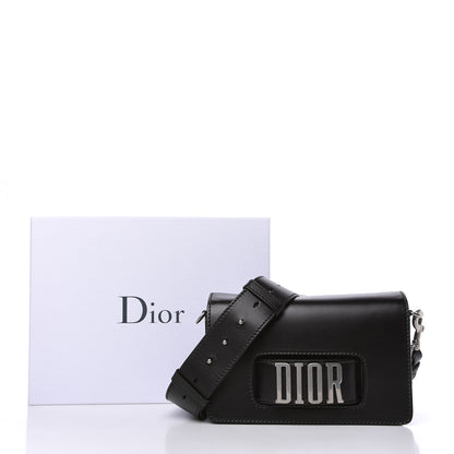 Christian Dior Smooth Calfskin Dio(r)evolution Flap Bag Black 10 of 10