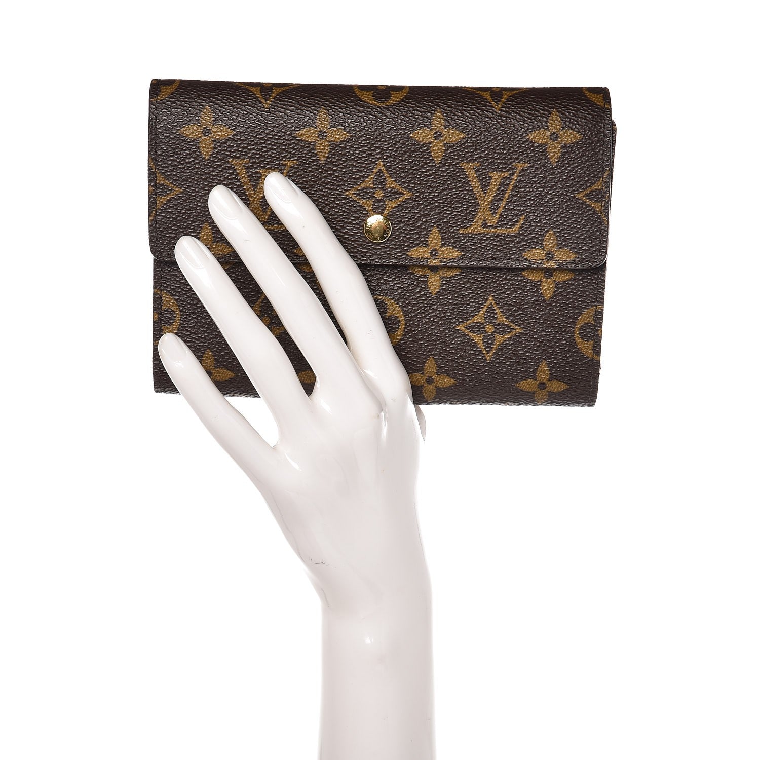 Louis Vuitton Monogram Porte Tresor Etui Papiers Wallet 2 of 7