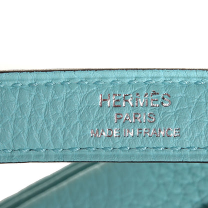 Hermes Togo Kelly Retourne 32 Bleu Atoll 20 of 21