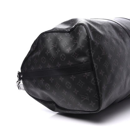 Louis Vuitton Monogram Eclipse Keepall Bandouliere 55 5 of 13