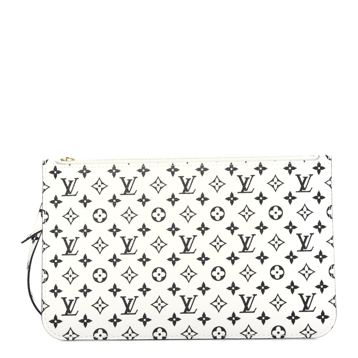 Monogram Giant Neverfull MM GM Pochette White