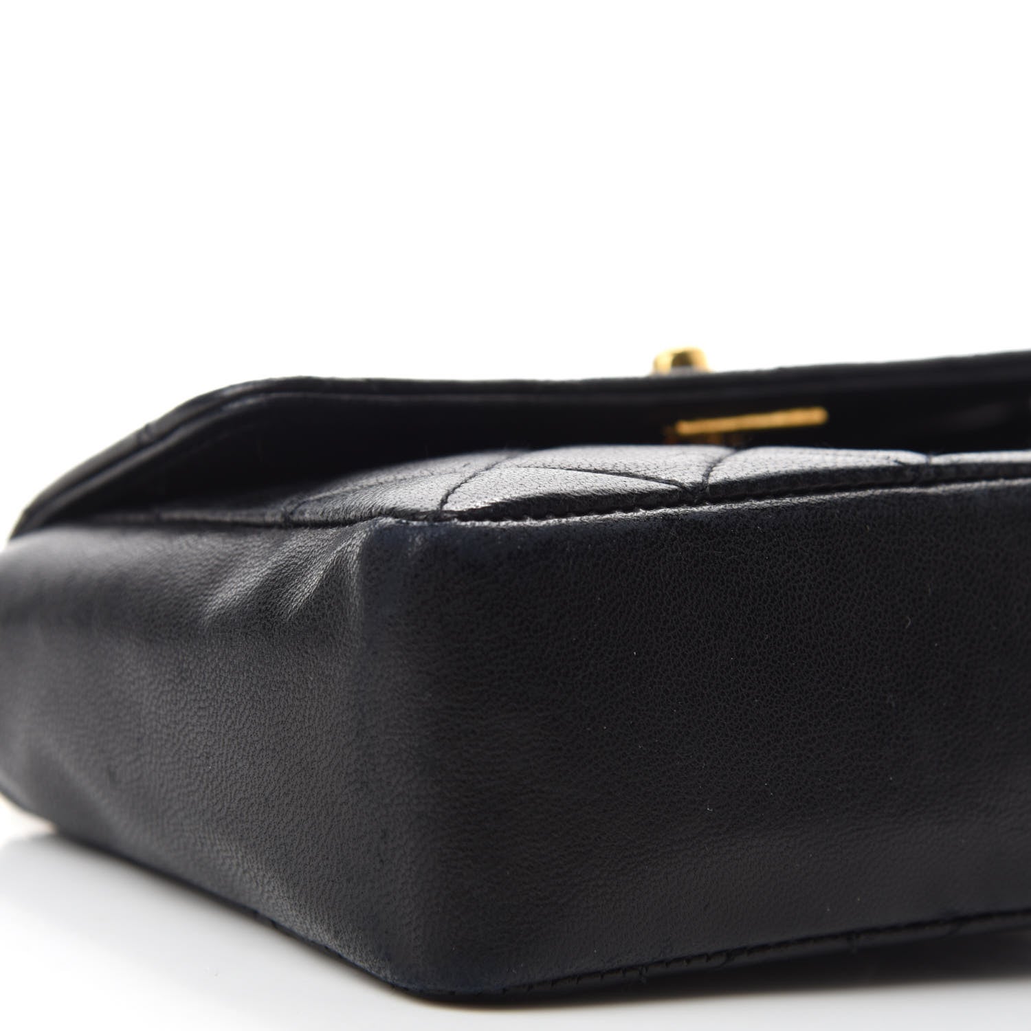 Chanel Lambskin Quilted Extra Mini Flap Black 6 of 13