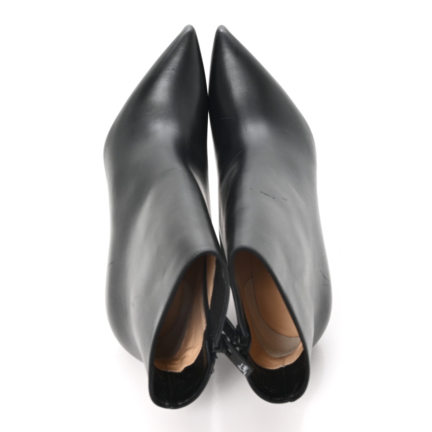 Christian Louboutin Calfskin So Kate Booty 100 Ankle Boots 37.5 Black 2 of 9