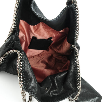 Stella McCartney Shaggy Deer Big Falabella Tote Black 6 of 10