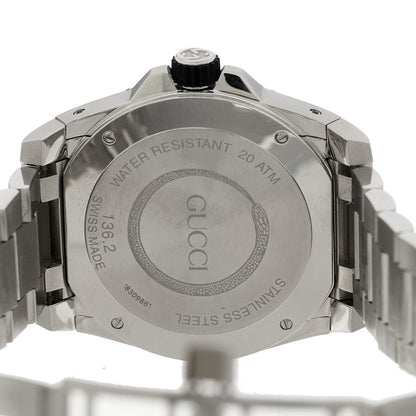 Gucci Stainless Steel 45mm Dive Snake Quartz Watch Black 4 of 5