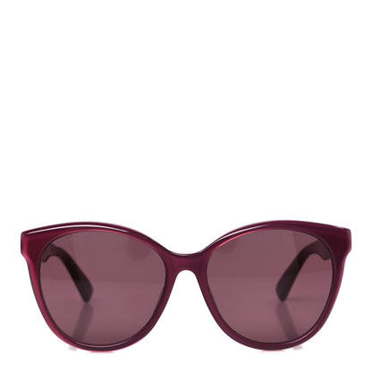 Gucci Acetate Round Frame Sunglasses GG1171SK Red 2 of 8