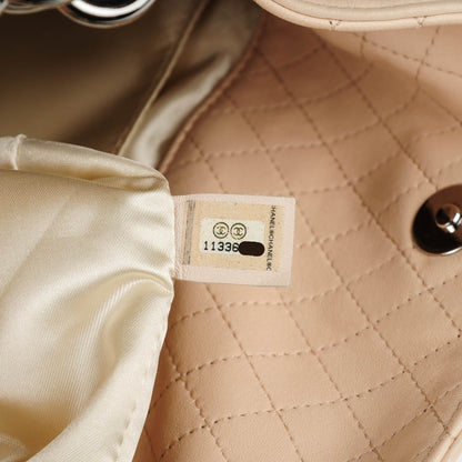 Chanel Lambskin Small Soft and Chain Hobo Beige 7 of 7