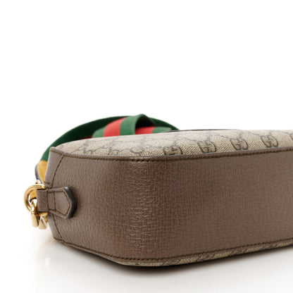 Gucci GG Supreme Monogram Web Neo Vintage Shoulder Bag Beige New Acero Crop 9 of 11