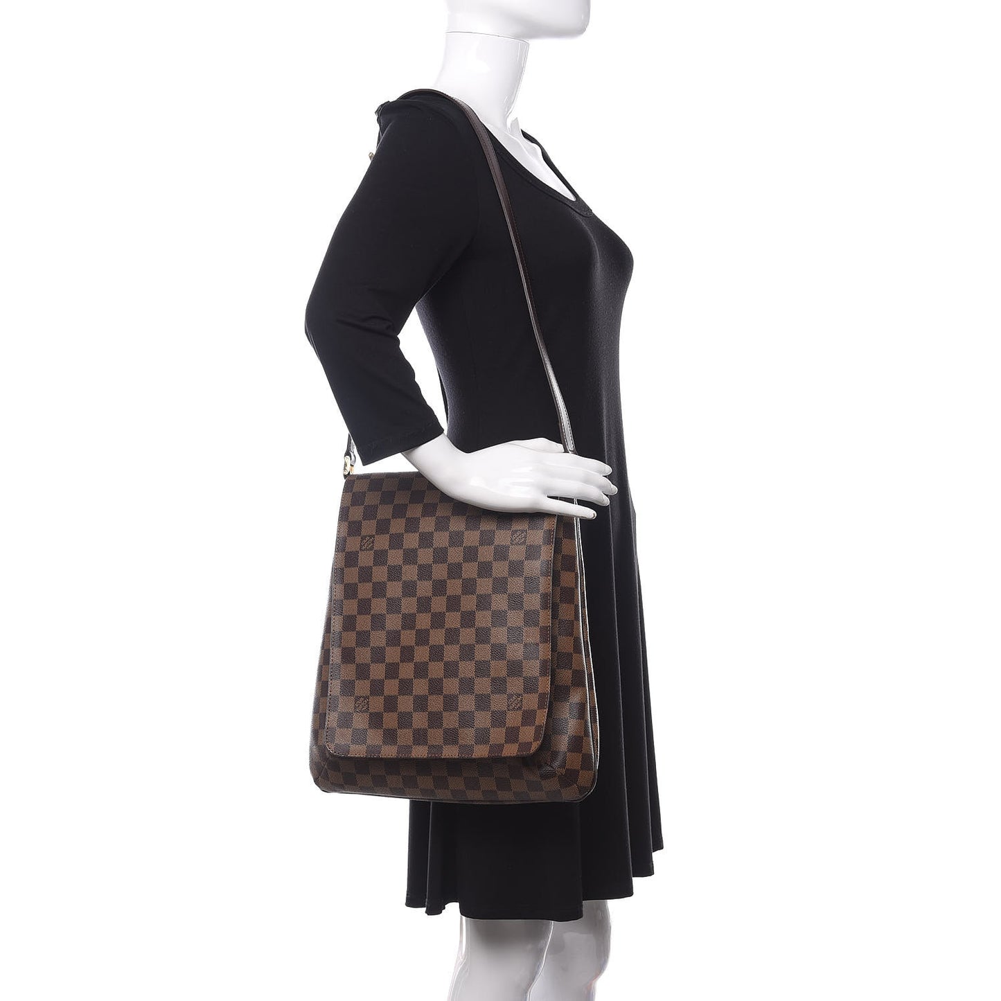 Damier Ebene Musette GM