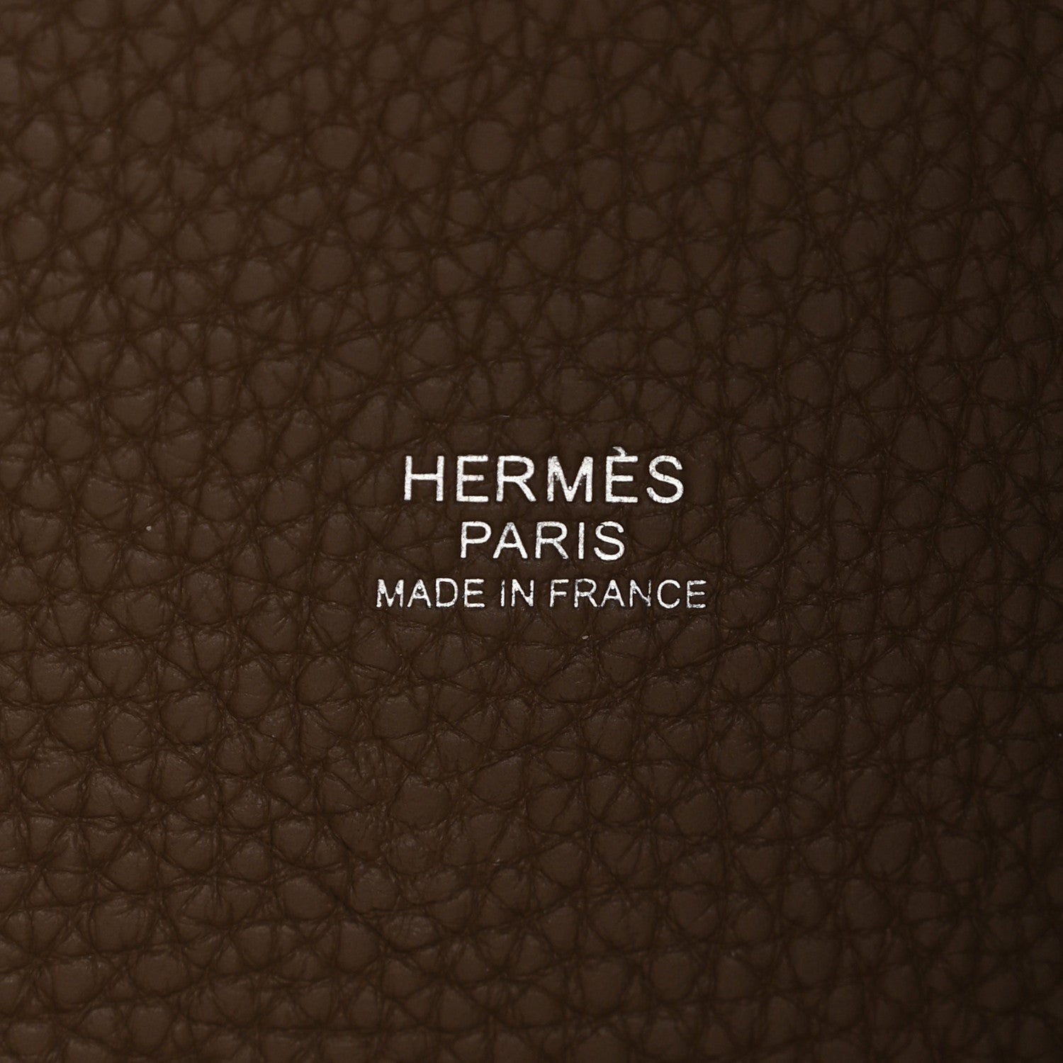 Hermes Taurillon Clemence Picotin Lock 22 MM Etoupe 6 of 10