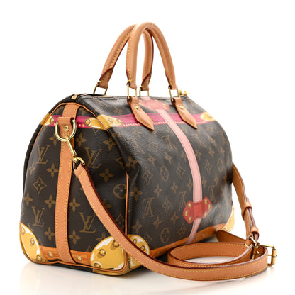 Louis Vuitton Monogram Summer Trunks Speedy Bandouliere 30 3 of 11