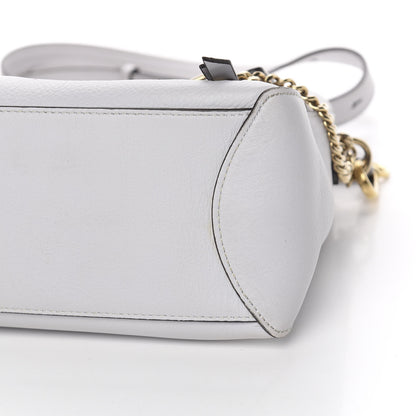 Chloe Calfskin Small Faye Day Shoulder Bag Light Cloud 10 of 10
