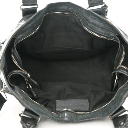 Balenciaga Agneau Giant 21 Silver Hardware Part Time Black 5 of 12