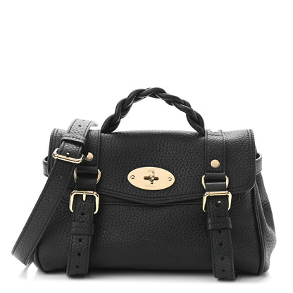 Mulberry Heavy Grain Mini Alexa Black 1 of 9