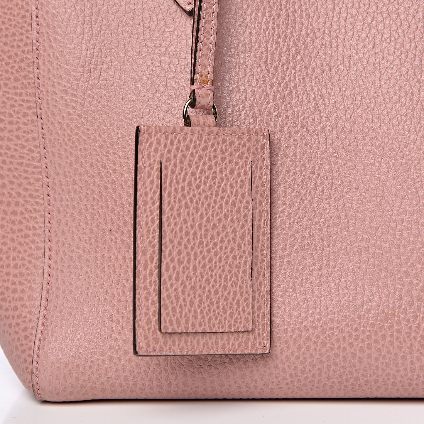 Dollar Calfskin Small Swing Tote Soft Pink