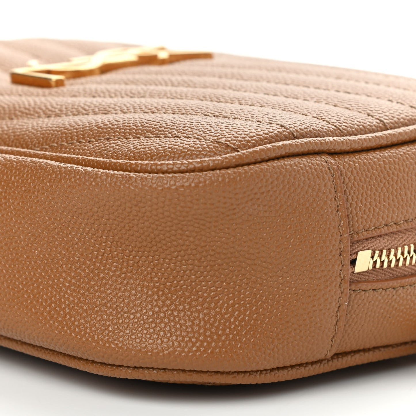 Grain De Poudre Matelasse Monogram Mini Lou Camera Bag Dune
