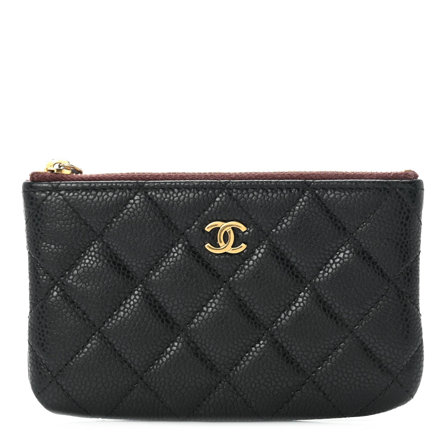 Chanel Caviar Quilted Small Pouch Black 1 of 10