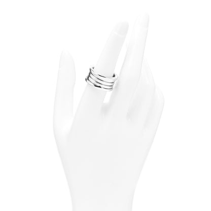 Bulgari 18K White Gold B.Zero1 Four-Band Ring 56 7.5 2 of 5