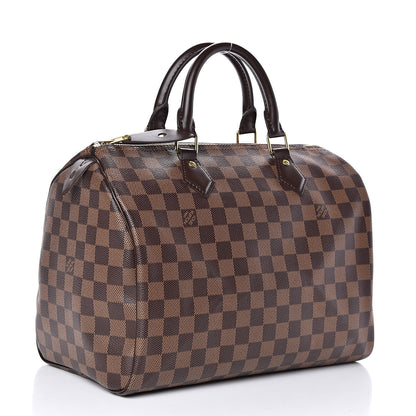 Louis Vuitton Damier Ebene Speedy 30 3 of 10