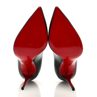 Christian Louboutin Shiny Nappa Pigalle Follies 100 Pumps 37 Black 5 of 8