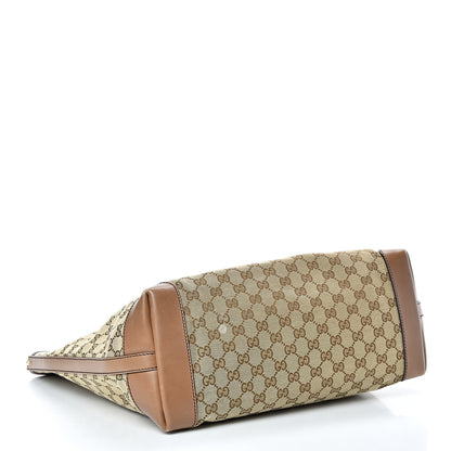 Gucci Monogram Large Craft Tote Light Brown 4 of 16