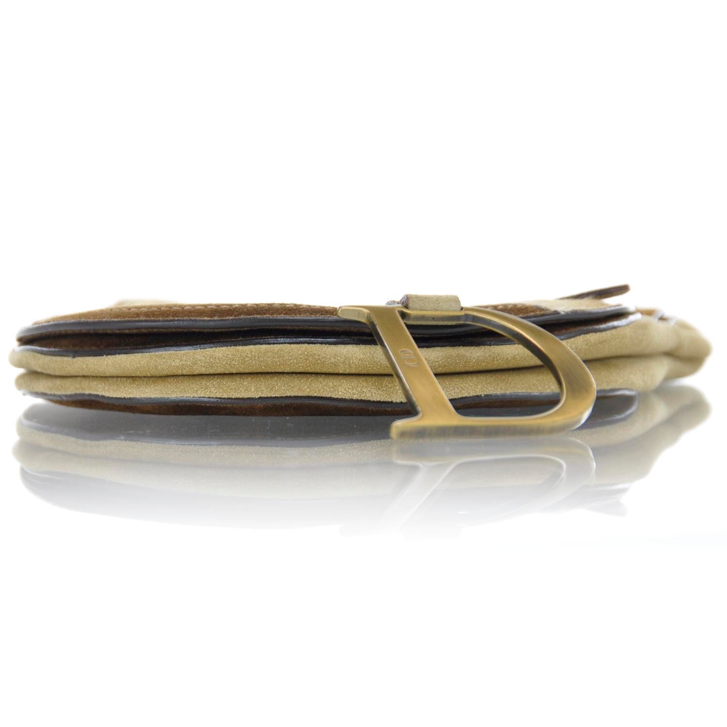 Christian Dior Pony Hair Baudrier Saddle Bag 6 of 13
