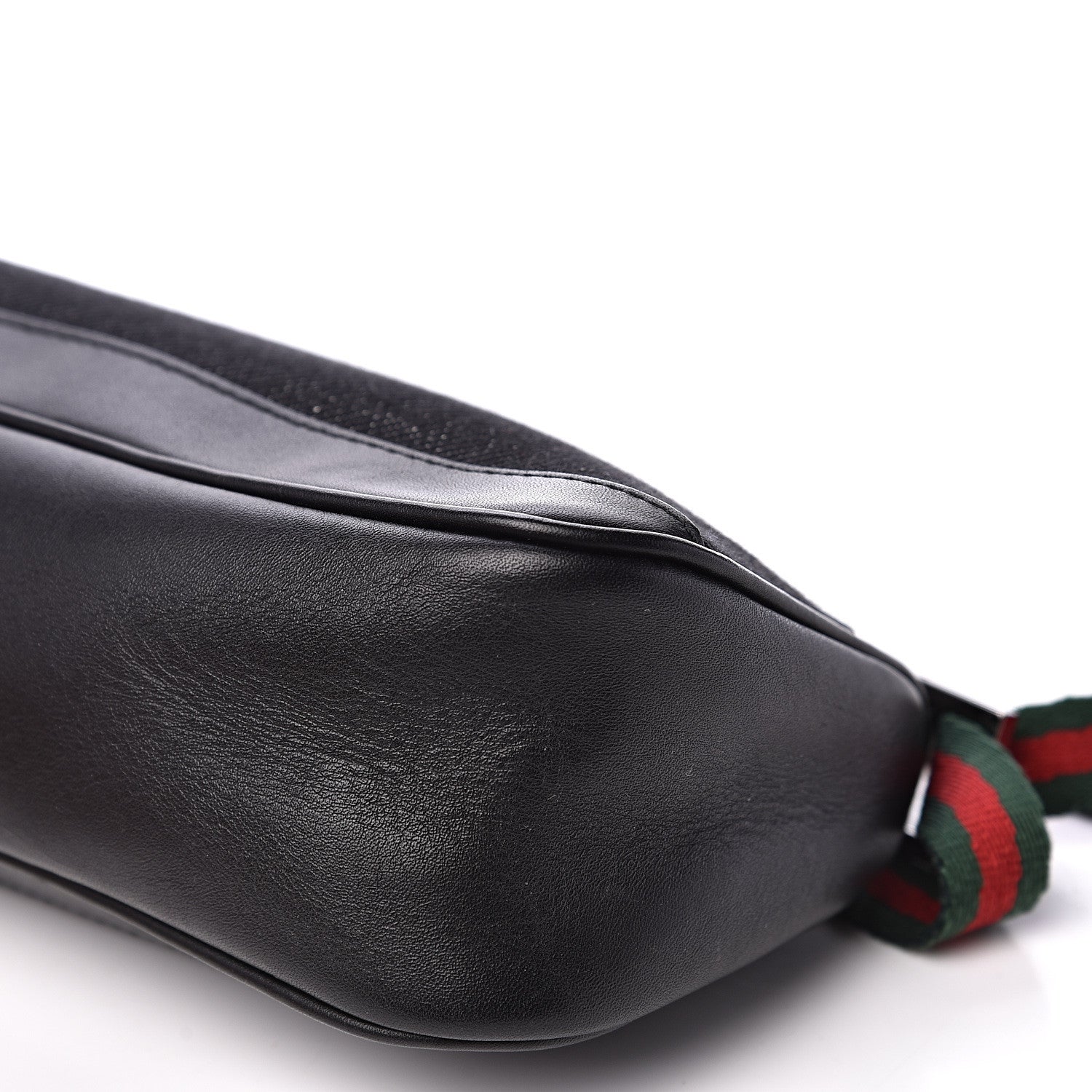Gucci Denim Web Pochette Black 9 of 10