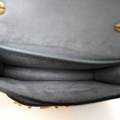 Christian Dior Grained Calfskin Mini J'Adior Chain Flap Bag Sky Blue 5 of 10