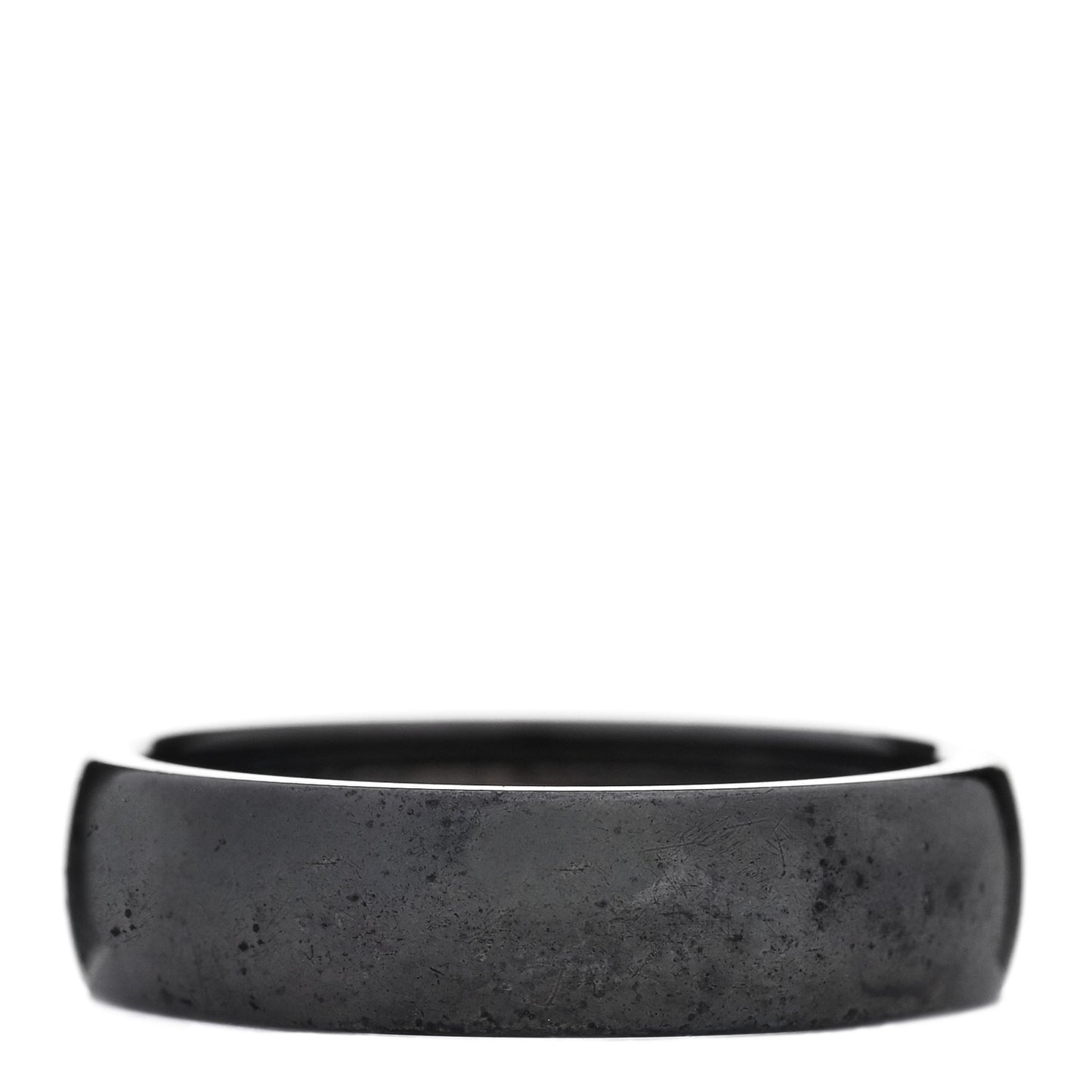 Black Titanium 6mm Classic Band Ring 61 9.5